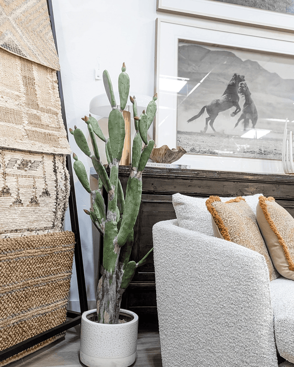 How to Style Neutral Furniture for a Bold Desert Look